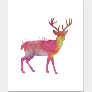 Deer Posters and Art